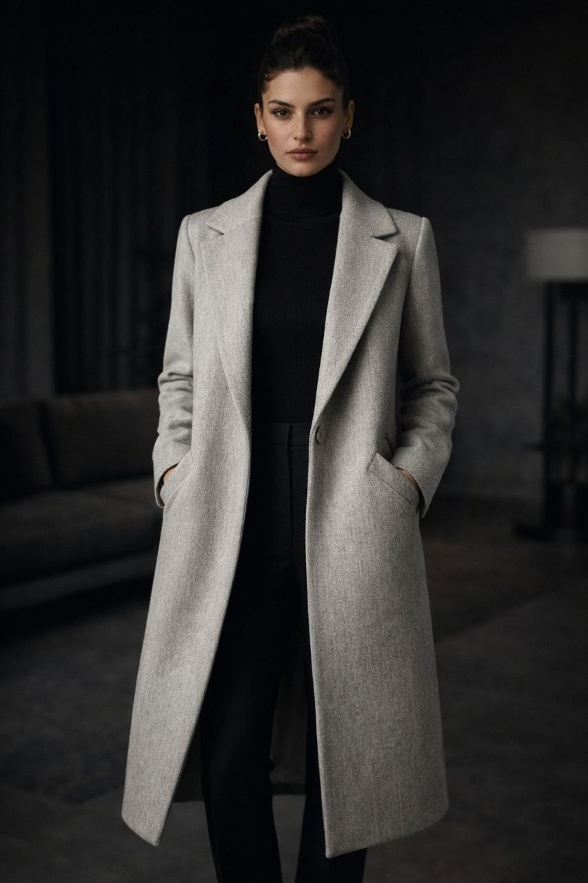 Modanova » Gray broadcloth jacket 11208