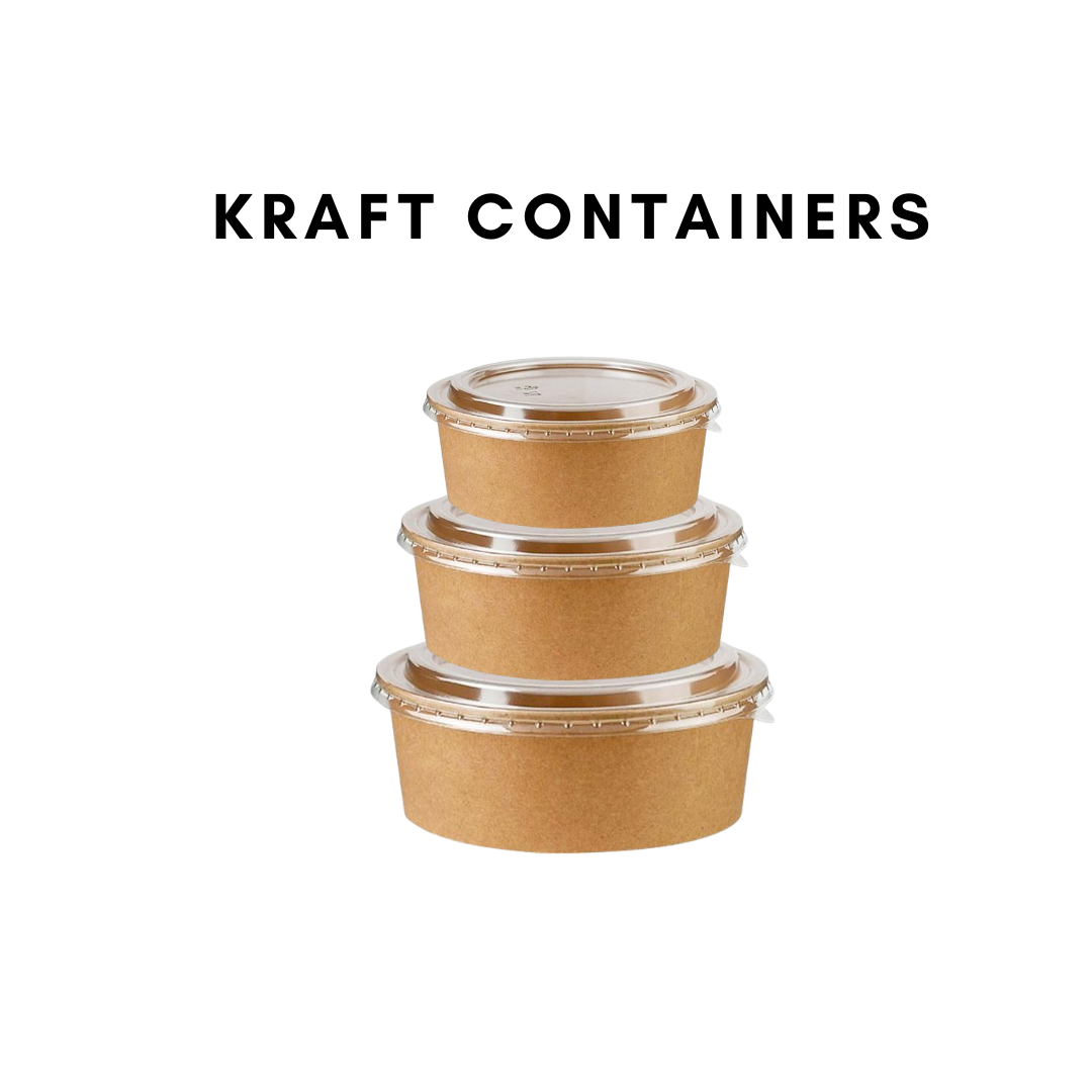 علب  السلطة/الحساء من ورق