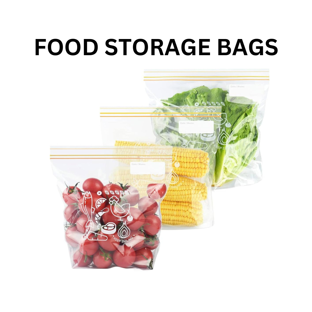 اكياس بلاستيك لتخزين الطعام