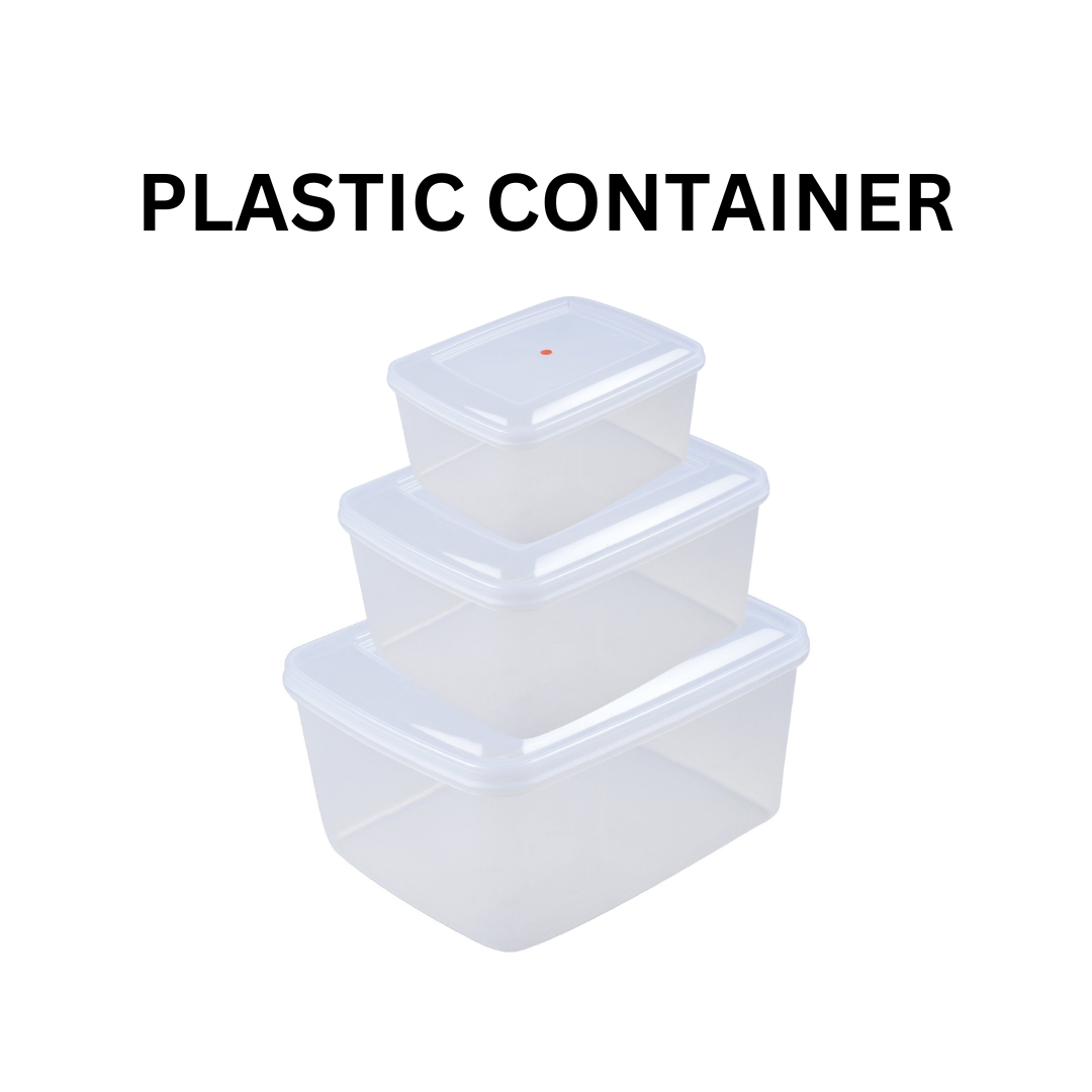 علب طعام  بلاستكية غير قابلة للتسخين