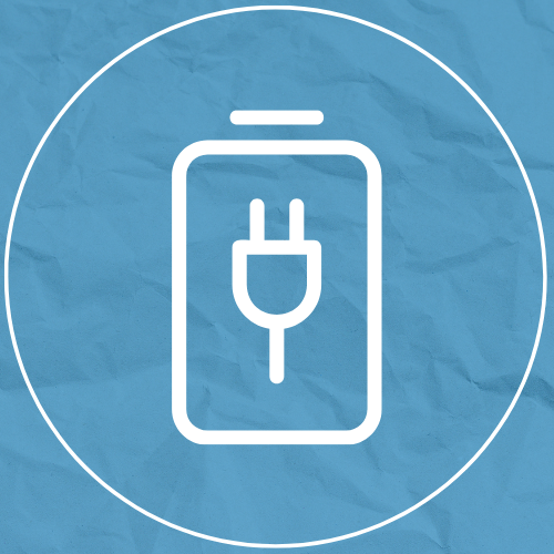 بطاريات وتوصيلات وكيابل الشحن