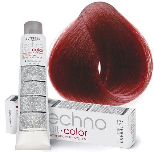 Technofruit Color 6/666 – Dunkelblond Rot Extra Intensiv, 100 Ml Haarfarbe