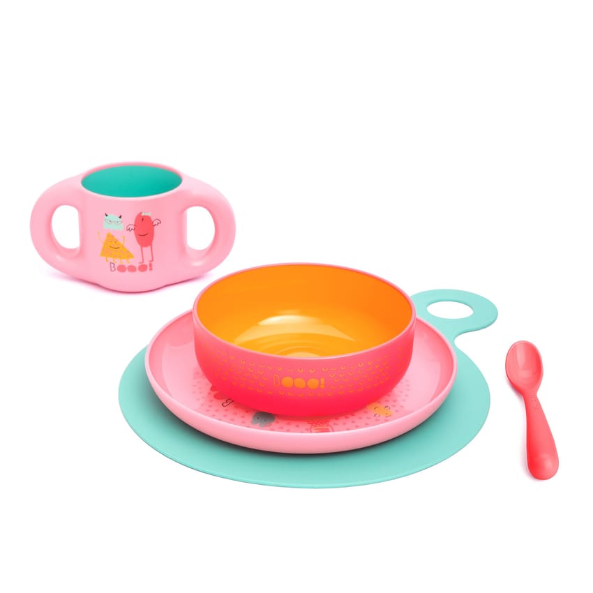 Suavinex Toddler Feeding Set Girl +6m