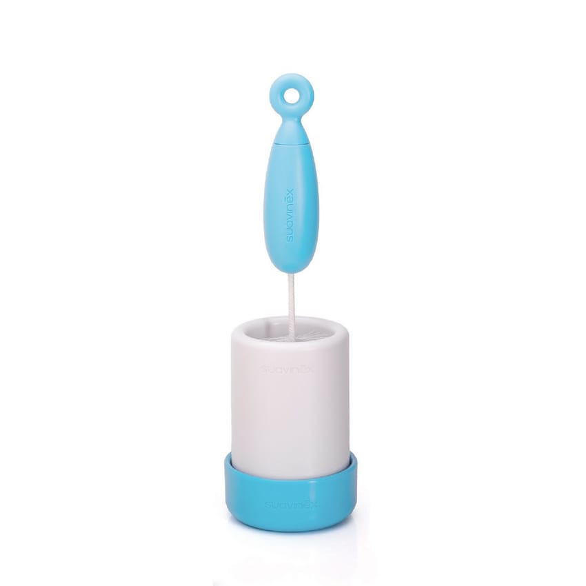Suavinex Duo Baby Bottle Brush + Holder-gr
