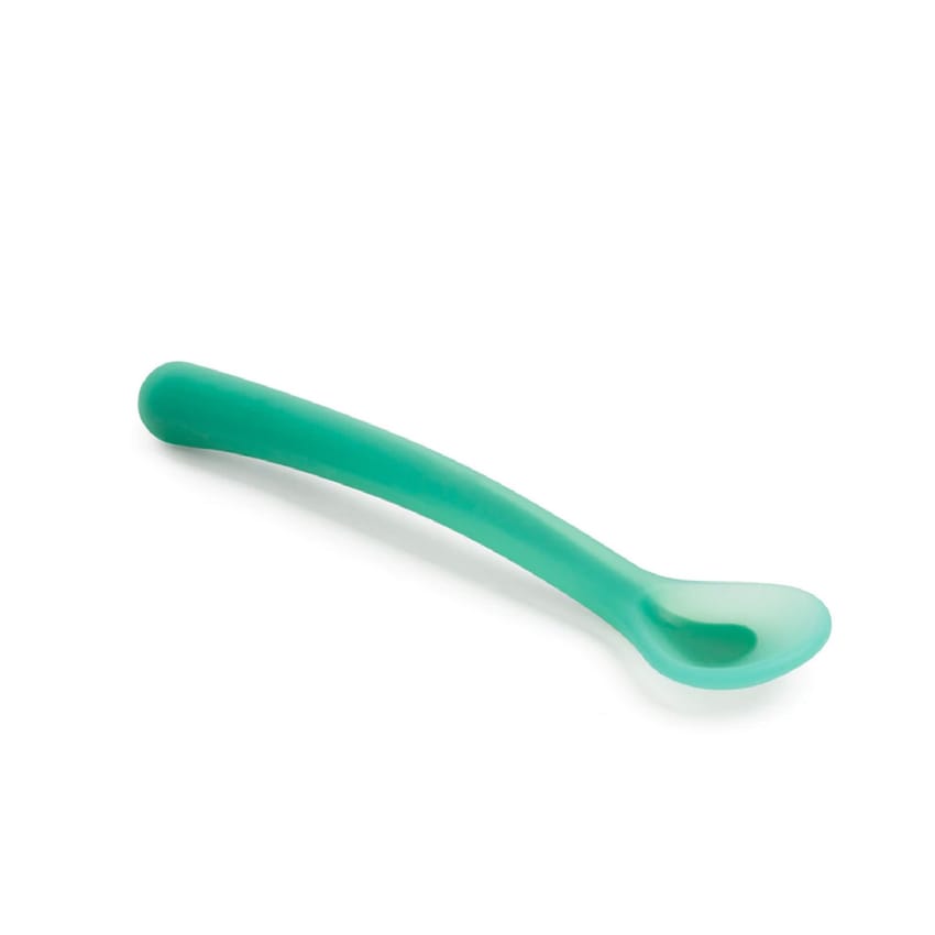 Suavinex Green Fluor Silicone Spoon