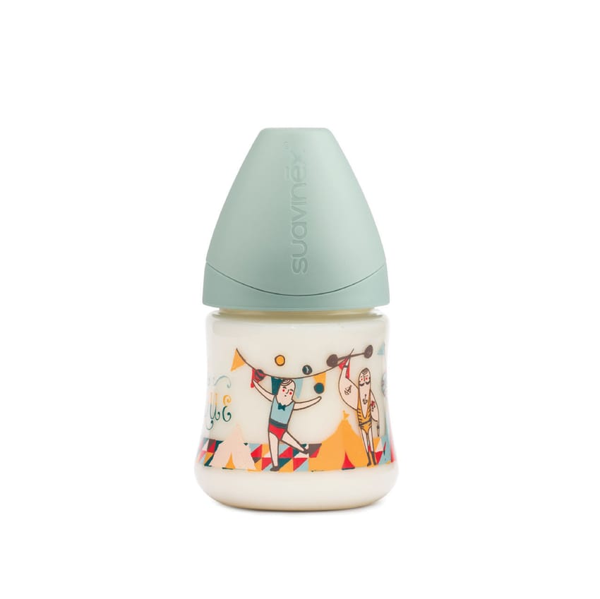 Suavinex Feeding Bot 150 Anatomical Green Circus