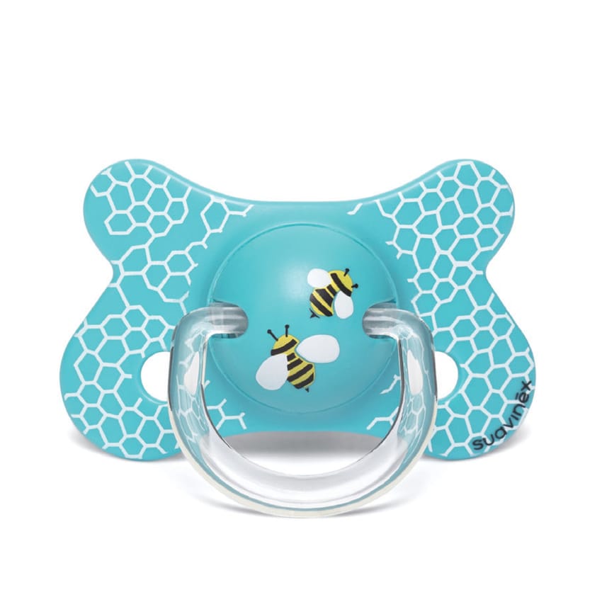 Suavinex Fus Soother Phy S 4/18m Honeycomb Bl L1