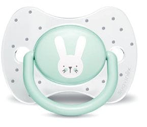 Suavinex Prem Phy Soother S 0/6 Rabbit Gr