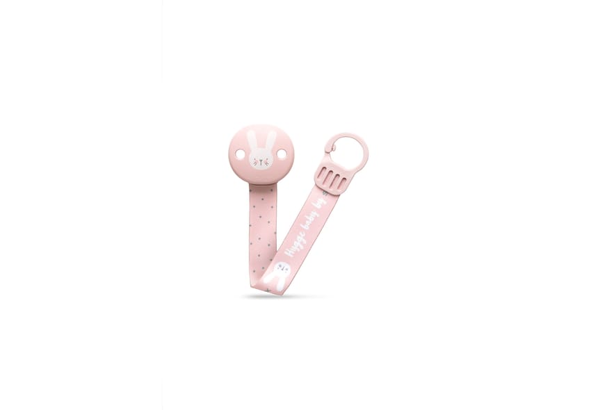 Suavinex Soother Clip With Ribbon Hygge Pk
