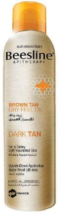 brown tan dry feel oil