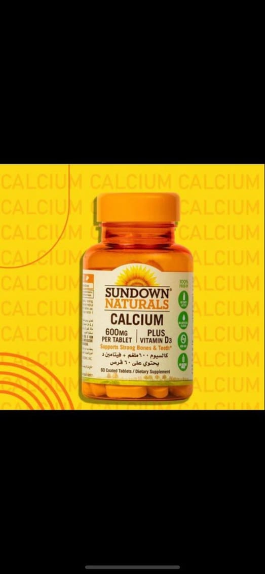 sundown calcium 600 mg