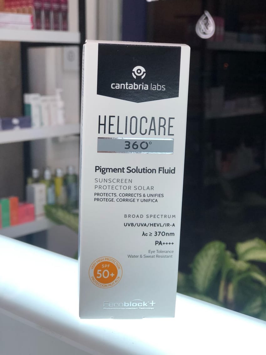 heliocare pigment solution sunblock