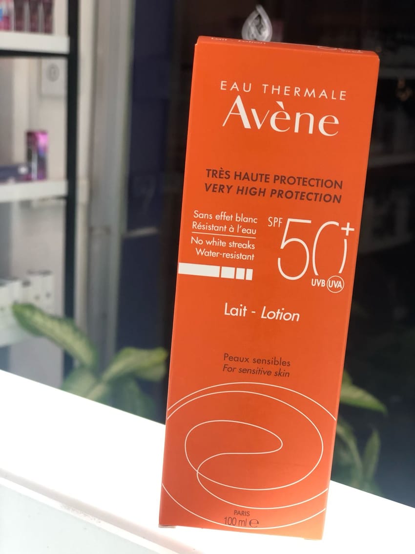 avene lotion sunblock 100 ml