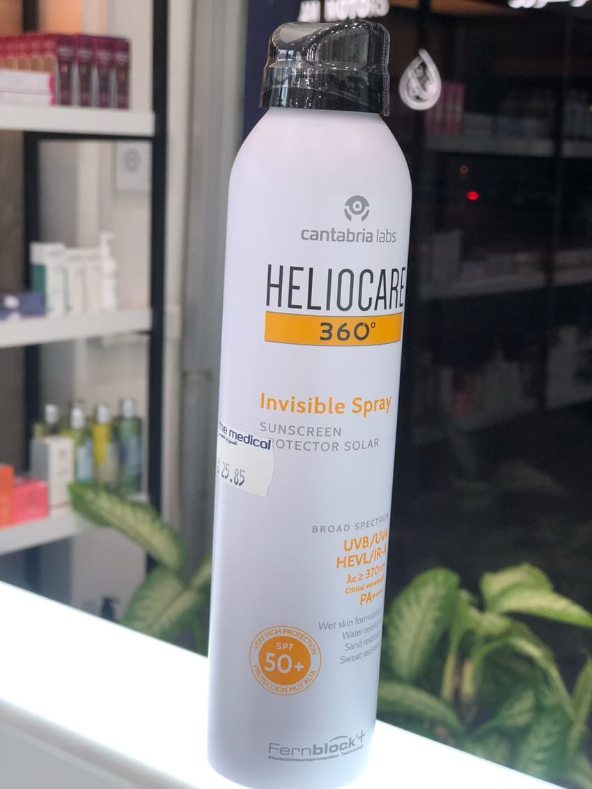 heliocare spray sunblock