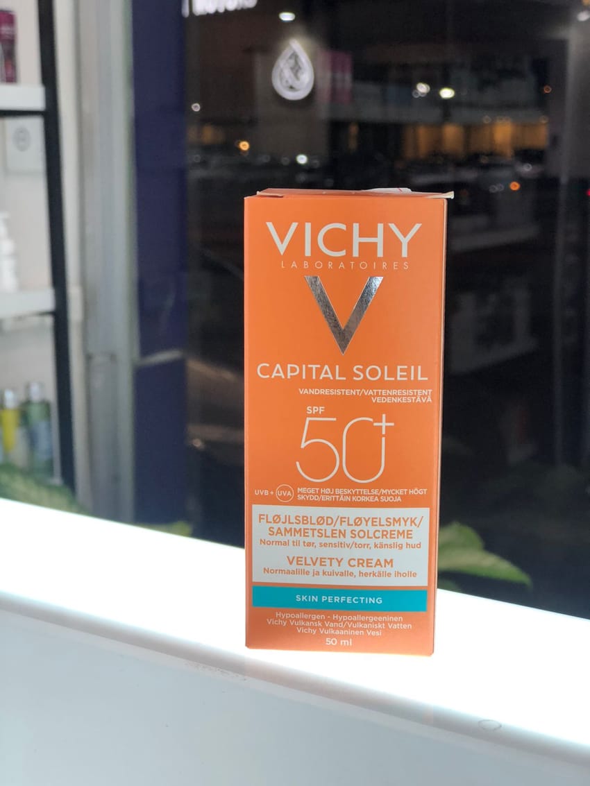 vichy vilvet cream sunblock