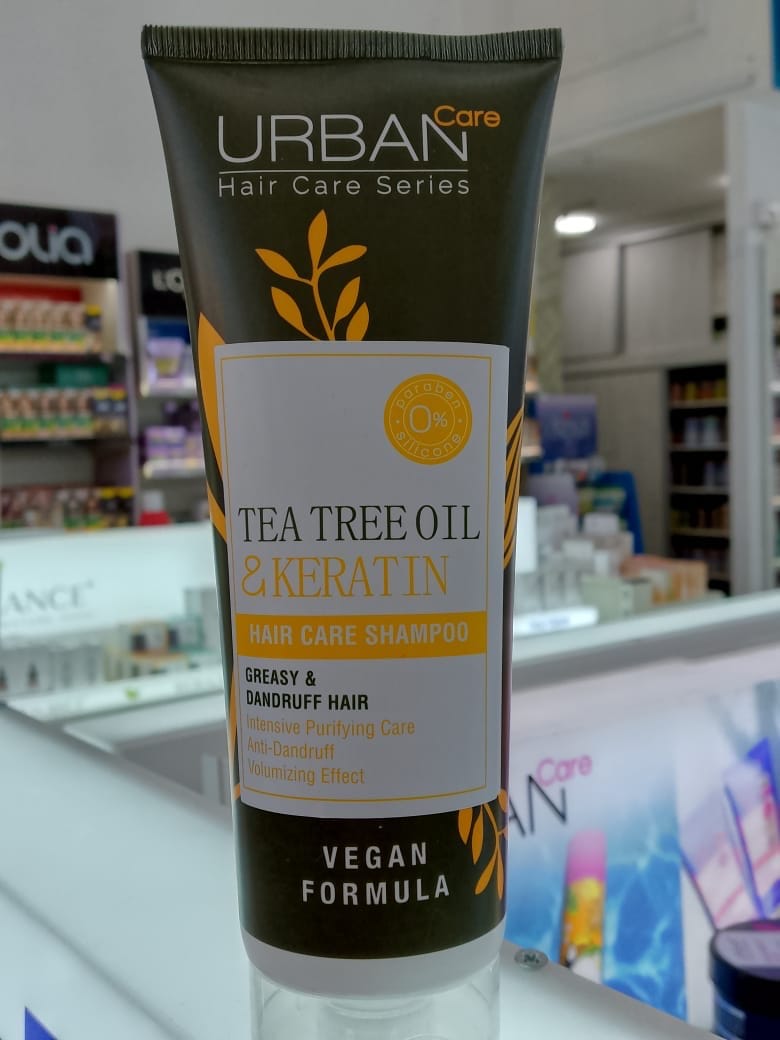 URBAN CARE TEA TREE OIL AND KERAKTIN SHAMPOO