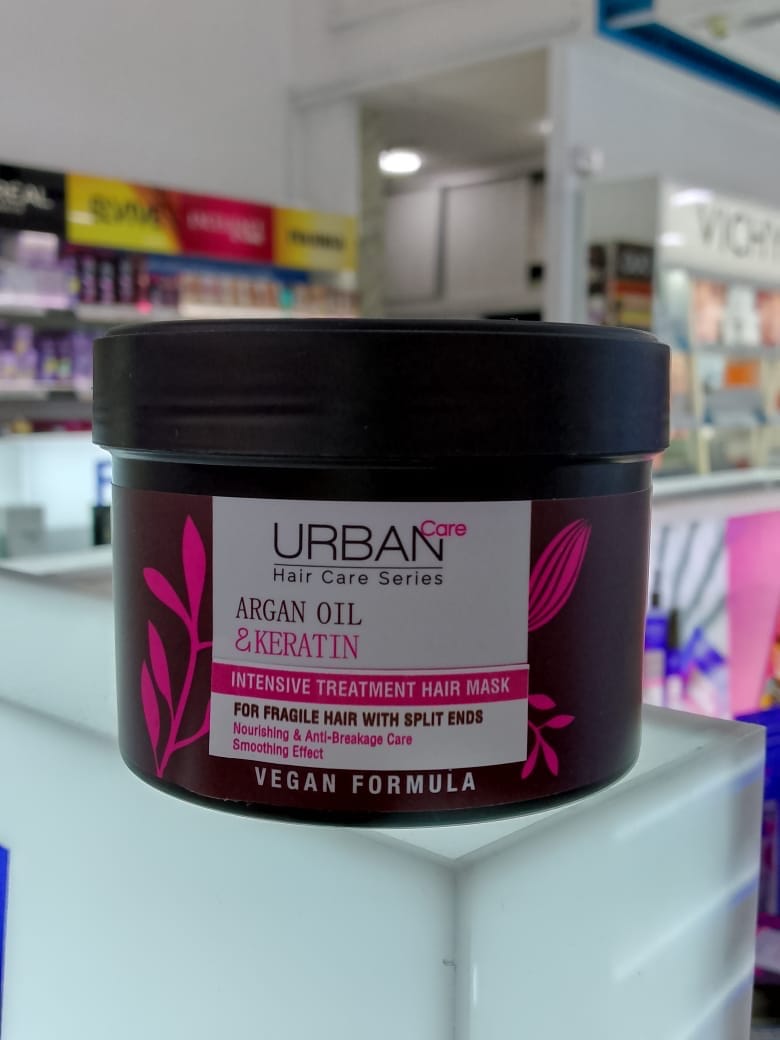URBAN CARE ARGAN OIL AND KERATIN HAIR MASK