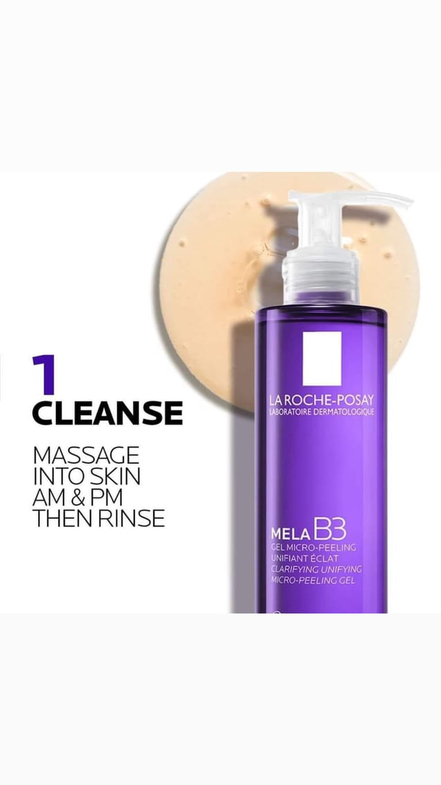 la roche posay mela b3 cleanser