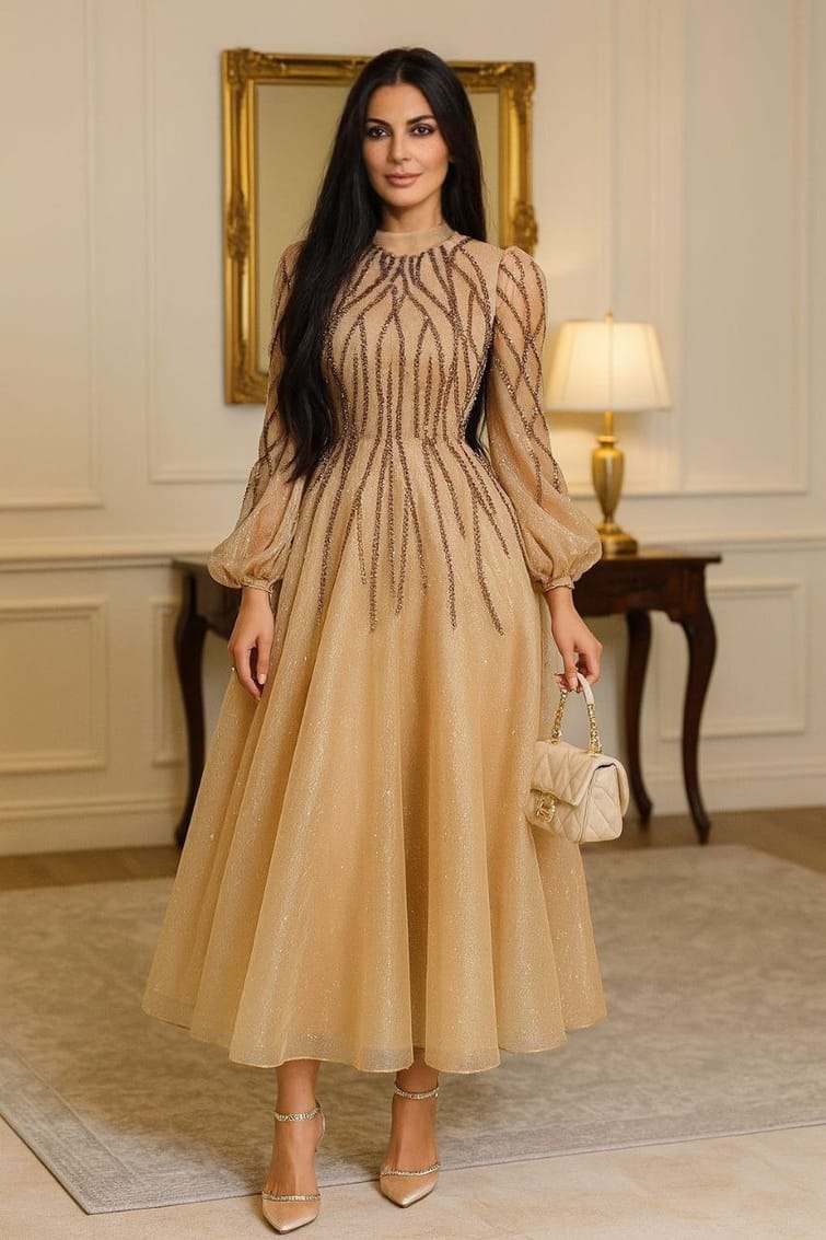 sachin and babi light blue dress Tulle Evening Dress Muslim Women's Dress Womens Clothing Maxi Dresses For  Women Turkey Dubai Abaya Hijab Sets Modest Muslim Fashion Istanbulstyles –  buy the best products in the Ayzeze online store main image 0