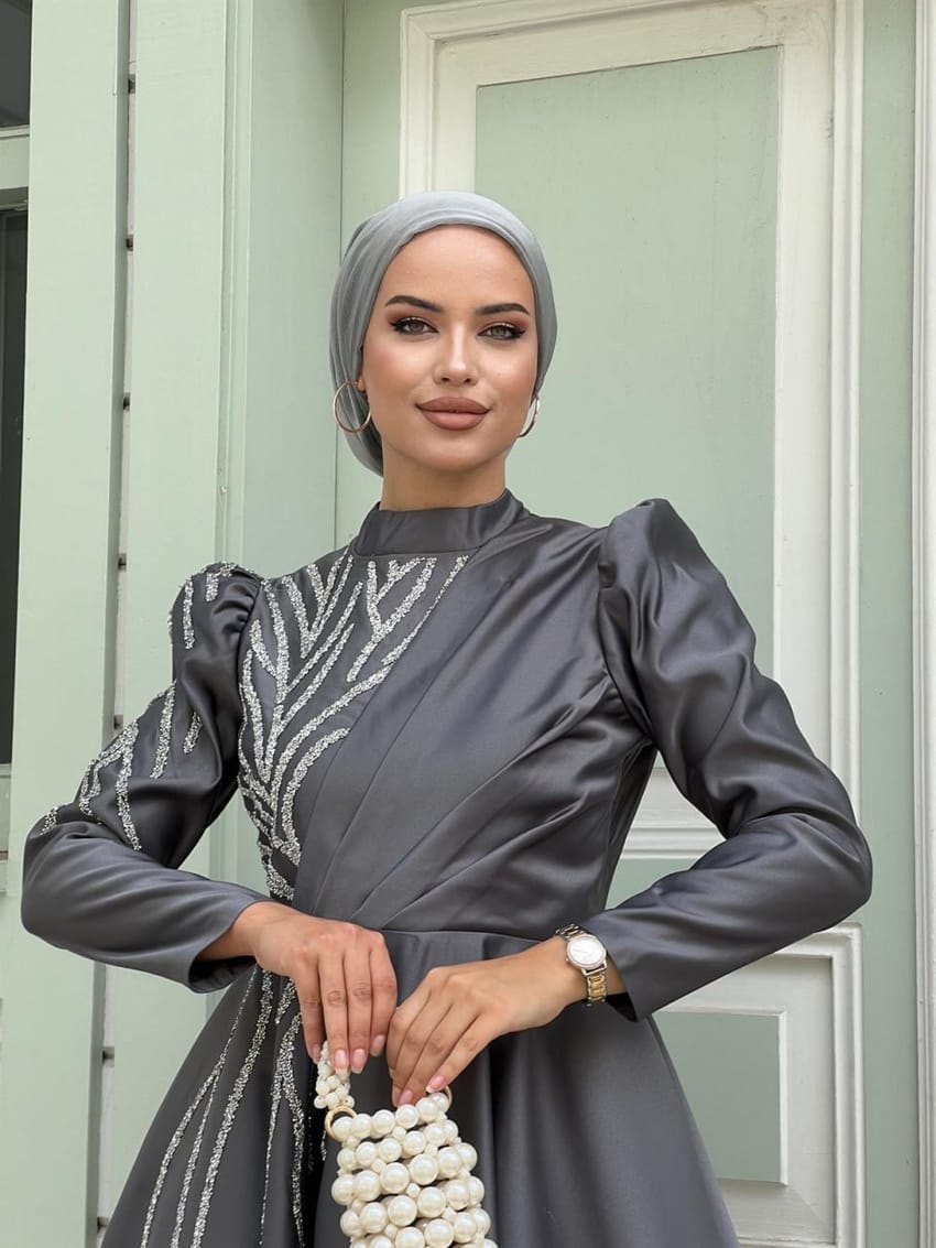 veiled collection satin dress Sweet Satin