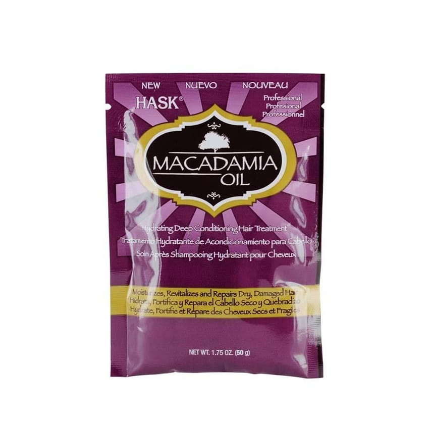 Hask Macadamia Hydrating Deep Conditioning Hair Treatment Sachet 50g