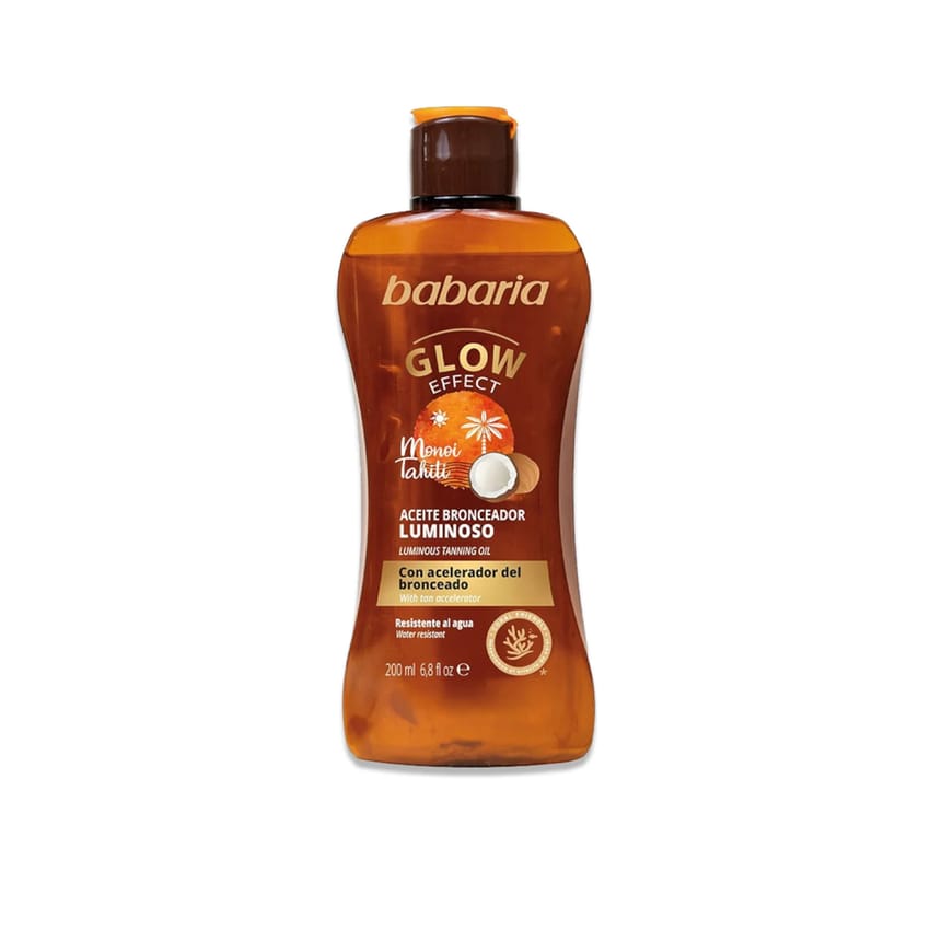 Babaria Glow Effect Tanning Oil 200ml | sun-care | tanning | babaria
