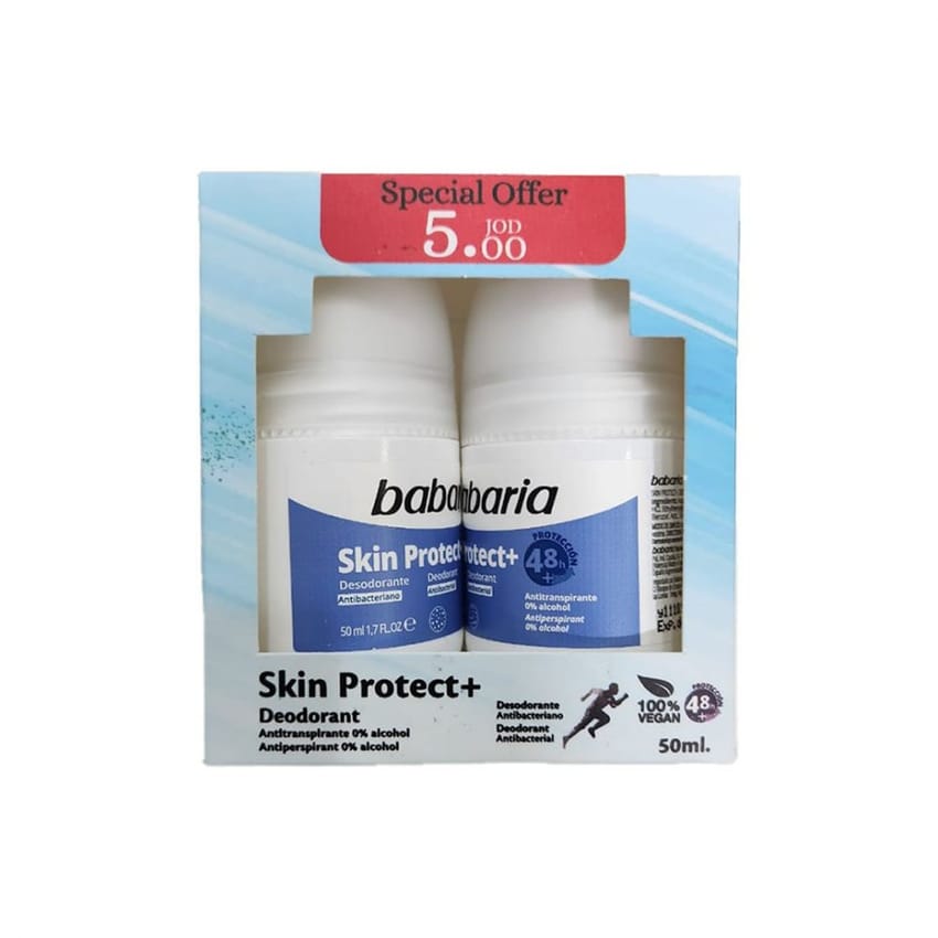 Babaria Roll on Skin Protect Deodorant Duo Box Offer | deodorant | skin-care | babaria