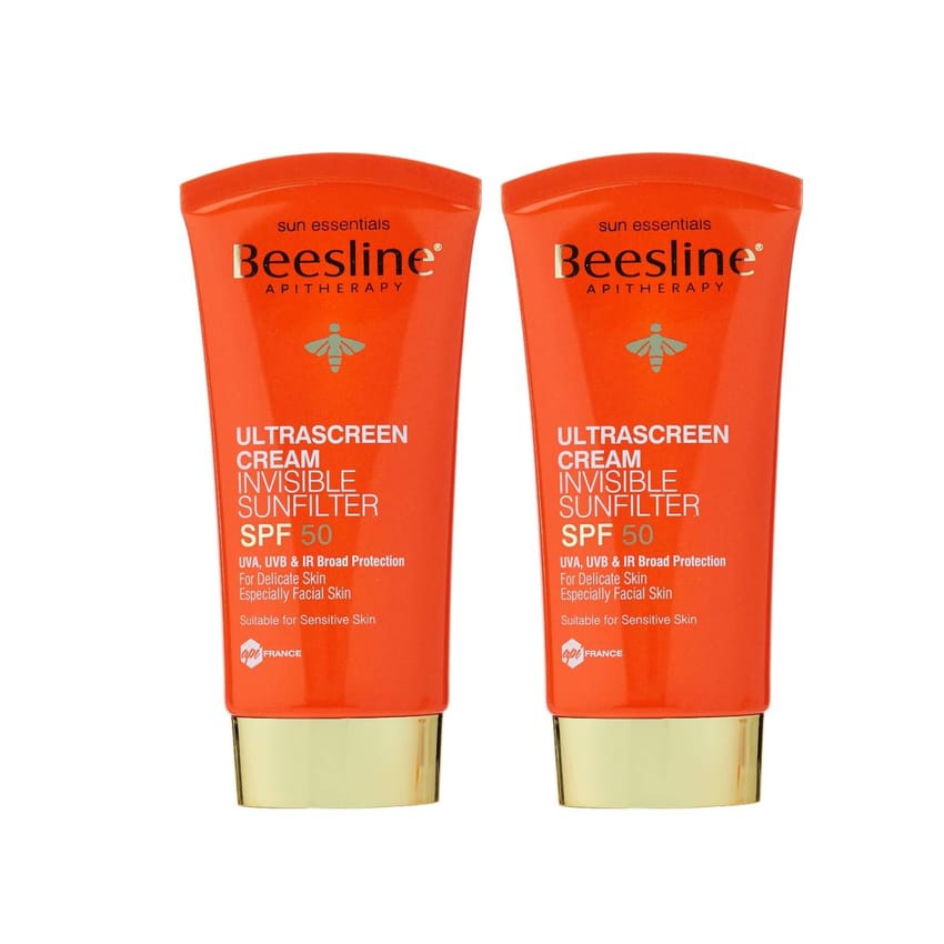 Beesline Invisible Sunfilter SPF50 Ultrascreen Cream – 60ml | sun-care | sun-block | skin-care | beesline