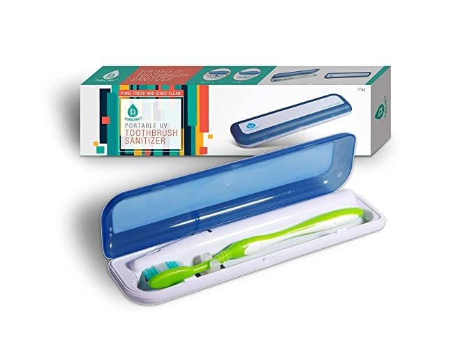 Toothbrush LED/UV Sanitizer Oral Care Portable Battery Case | tools | oral-care