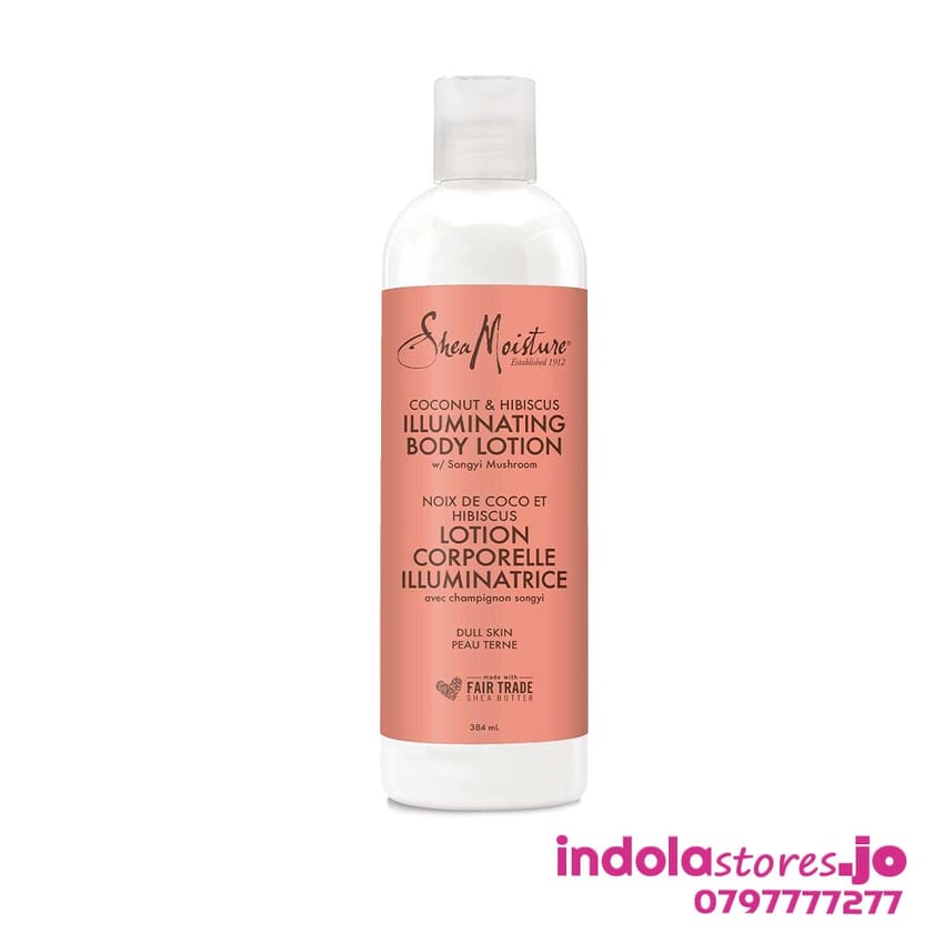 SHEA MOISTURE COCONUT & HIBISCUS BODY LOTION 384ml