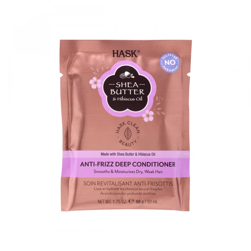 SHEA BUTTER & HIBISCUS OIL ANTI-FRIZZ DEEP CONDITIONER 50ml