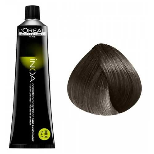 إينوا صبغة شعر5/0 بني فاتح 60 جرام مع الأكسجين | hair-color | inoa | loreal