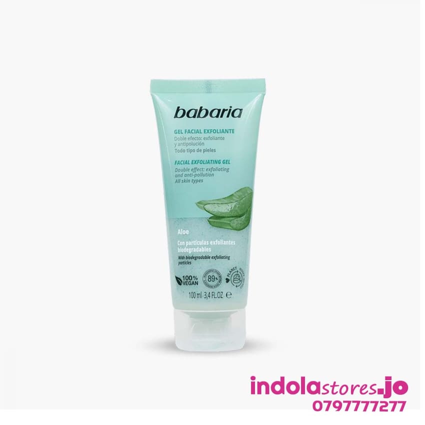 Babaria Exfoliating Facial Gel 100 ml | scrub | face-wash | babaria
