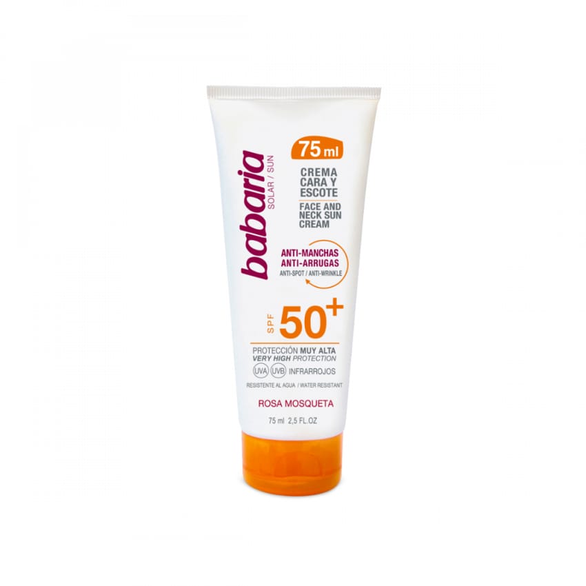 Babaria Rosehip Facial Sun Cream SPF50+ 75ML