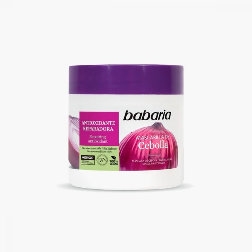 قناع مضاد للأكسدة بالبصل من باباريا 400 مل | hair-mask | hair-treatment | babaria قناع مضاد للأكسدة بالبصل من باباريا 400 مل | hair-mask | hair-treatment | babaria