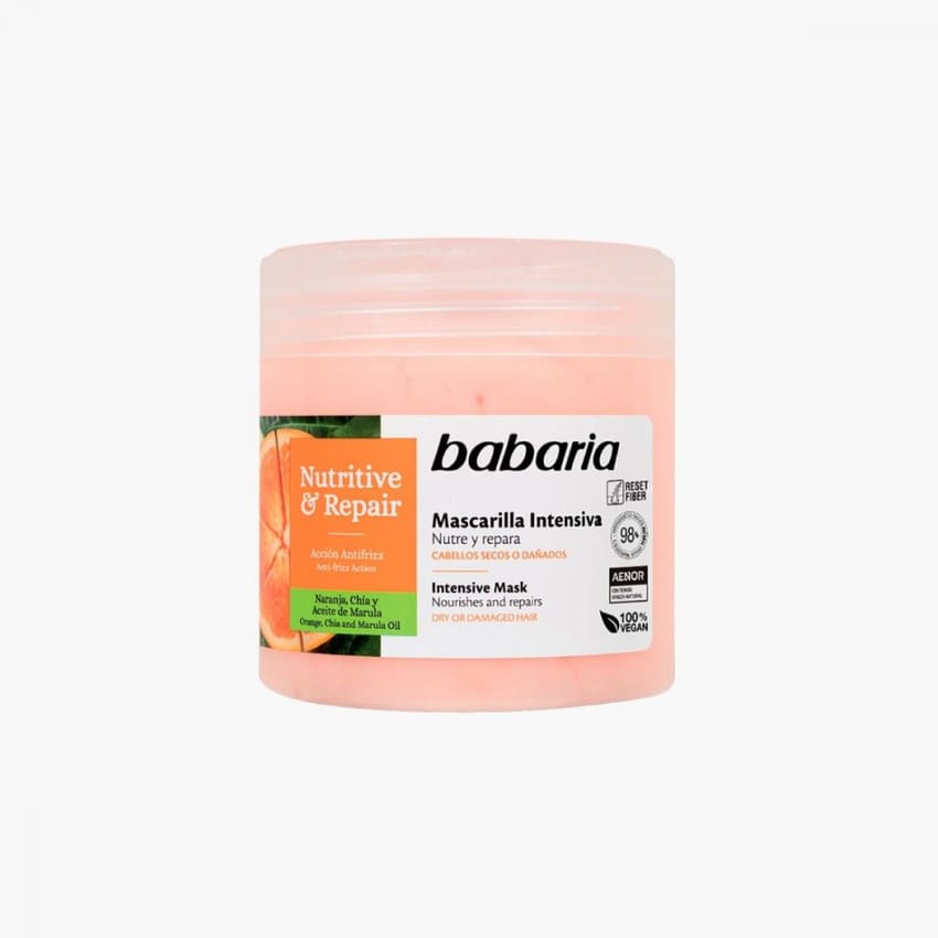 Babaria Nutritive & Repair Mask 400ml | hair-mask | hair-treatment | babaria