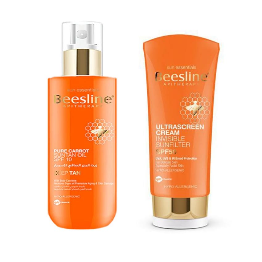 Beesline Beach Ready Kit Free Ultrascreen Cream مجاني