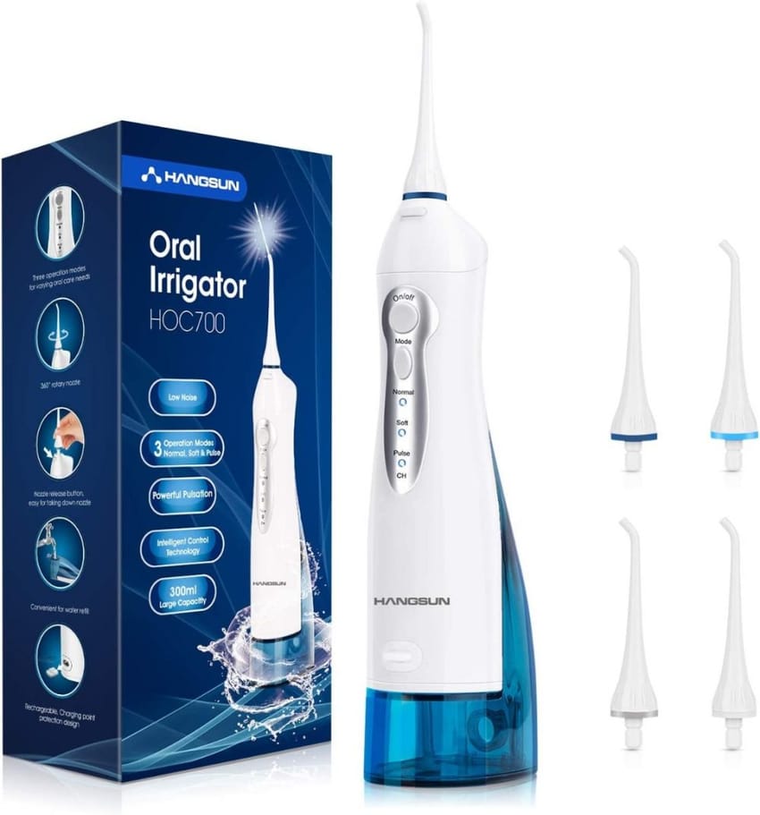 Water Flosser Hangsun Oral Cordless Rechargeable