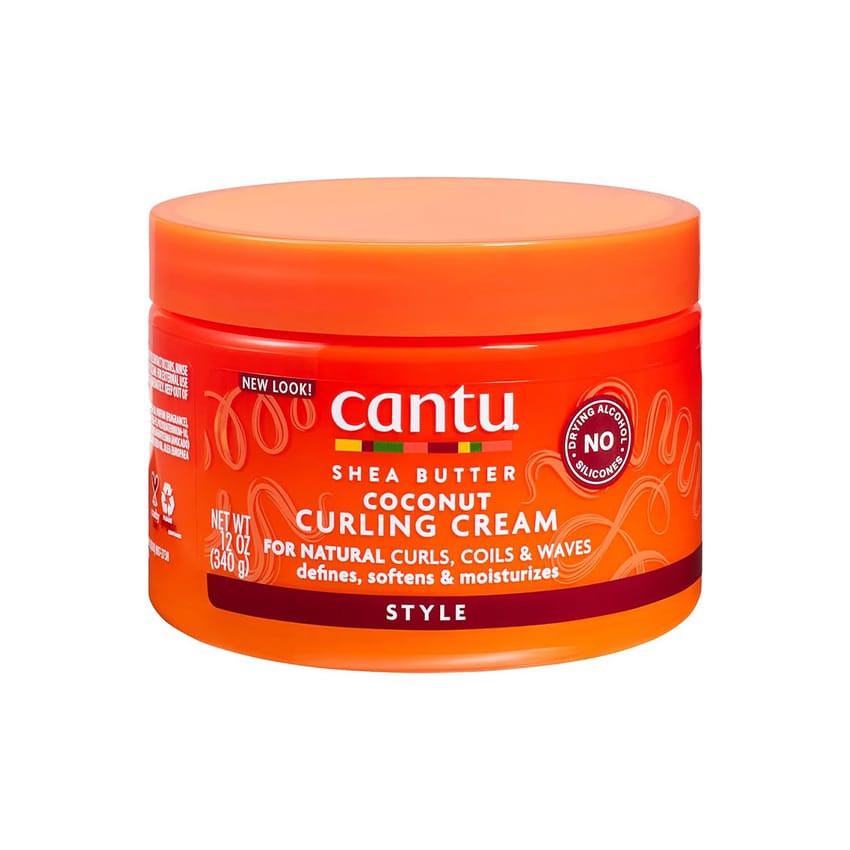 كانتو كريم كيرلي جوز هند مقوي 340ج | hair-treatment | hair-styling | curly-hair | cantu | hair-care