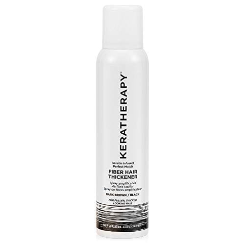 Kerathrapy Keratin Infused Perfect Match Fiber Dark Brown/ Black 140 ml