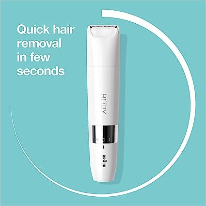 Braun Body Mini Trimmer, Gentle Body Hair Removal, Precision Trimmer, Wet & Dry Waterproof product thumbnail 4