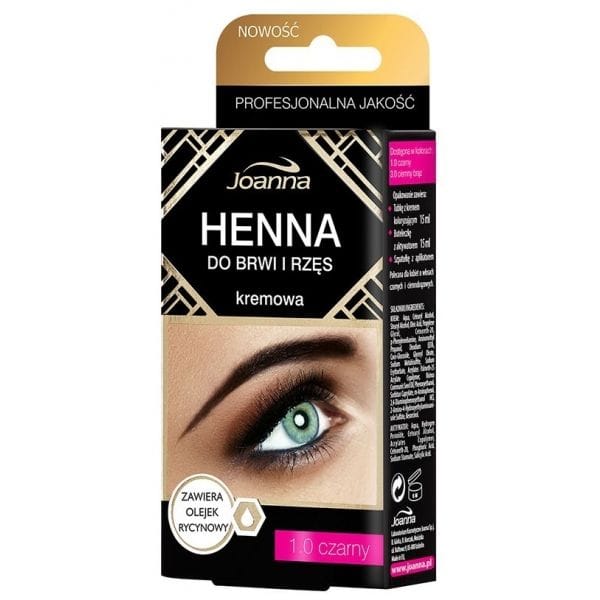 Jounna Eyelash and Eyebrow Tint Henna Black | eyelashes | eyebrow