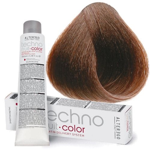 AlterEgo Italy Techno Fruit Color Hair 100ml 6/3 dark blonde | hair-color | techno-fruit | hair-colour