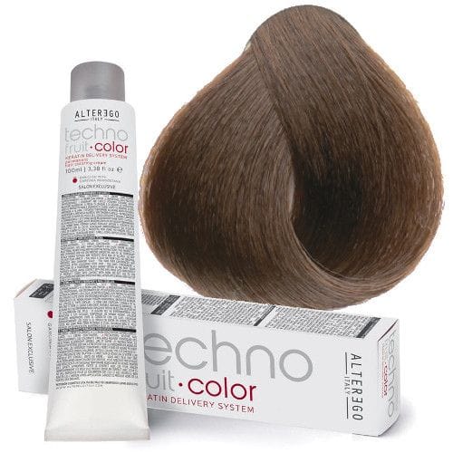 AlterEgo Italy Techno Fruit Color Hair 100ml 6/7 dark blonde | hair-color | techno-fruit | hair-colour