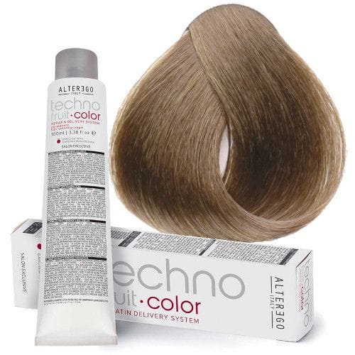 ألتر إيجو إيطاليا تيكنو فروت كولور هير 100 مل 8/7 بني فاتح أ | hair-color | techno-fruit | hair-colour
