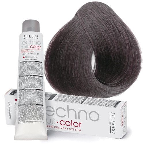 AlterEgo Italy Techno Fruit Color Hair 100m 4/72 chestnut br | hair-color | techno-fruit | hair-colour