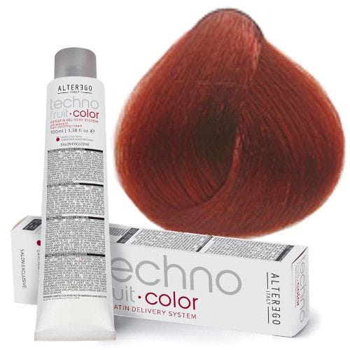 AlterEgo Italy Techno Fruit Color Hair 100ml 6/44 dark blond | hair-color | techno-fruit | hair-colour