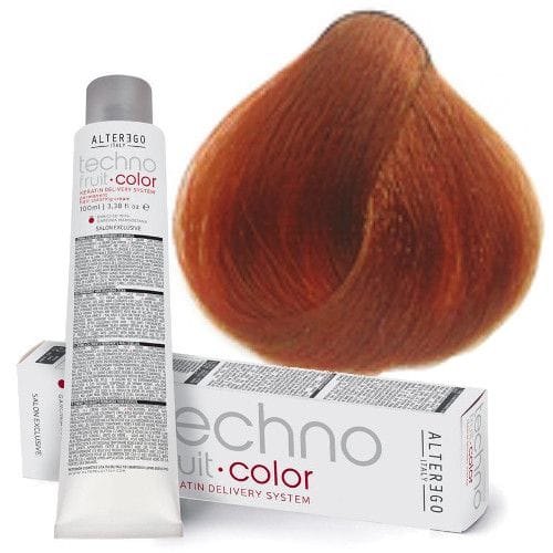 AlterEgo Italy Techno Fruit Color Hair 100ml 7/44 blonde in | hair-color | techno-fruit | hair-colour