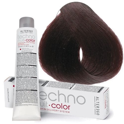 AlterEgo Italy Techno Fruit Color Hair 100ml 4/5 chestnut ma | hair-color | techno-fruit | hair-colour