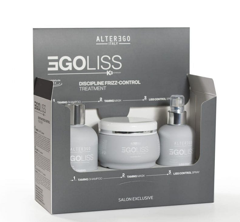 Alterego EGOLISS Discipline Frizz-Control Treatment Kit | hair-treatment | alterego